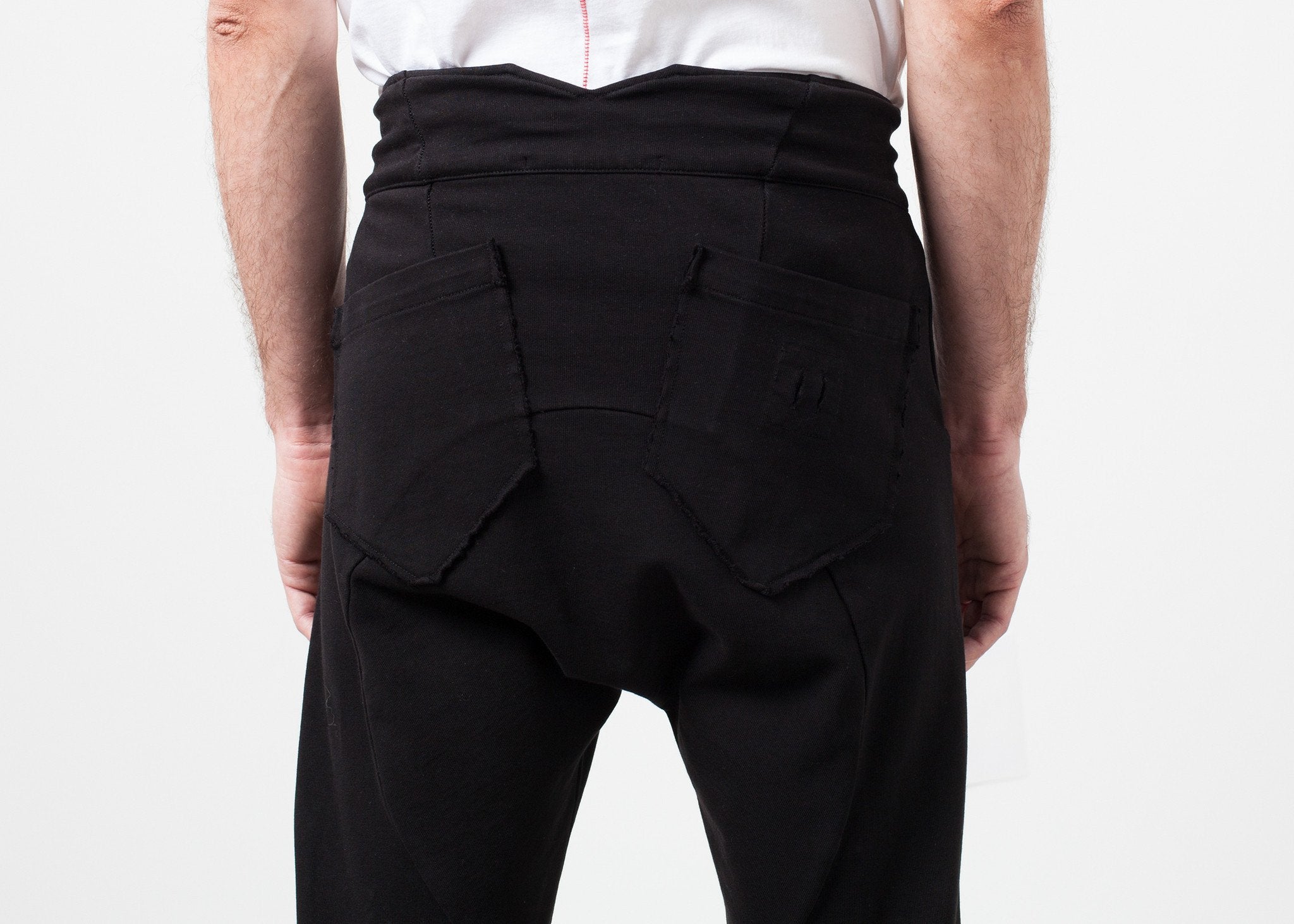 Ruven Drop Crotch Pant|Men's Pants[option1]|[option2]|[option3] - hello