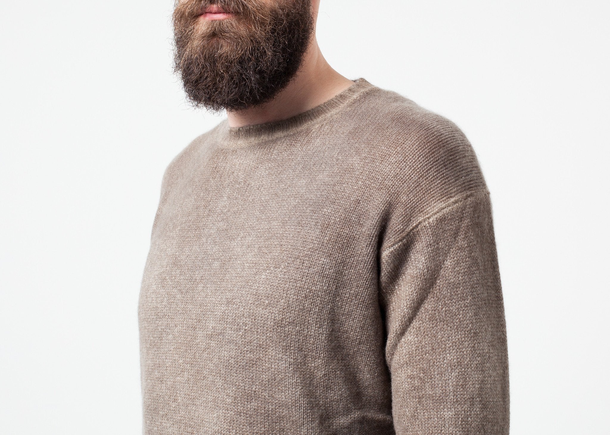 Knitted Cashmere Pullover|men's knitwear[option1]|[option2]|[option3] - hello