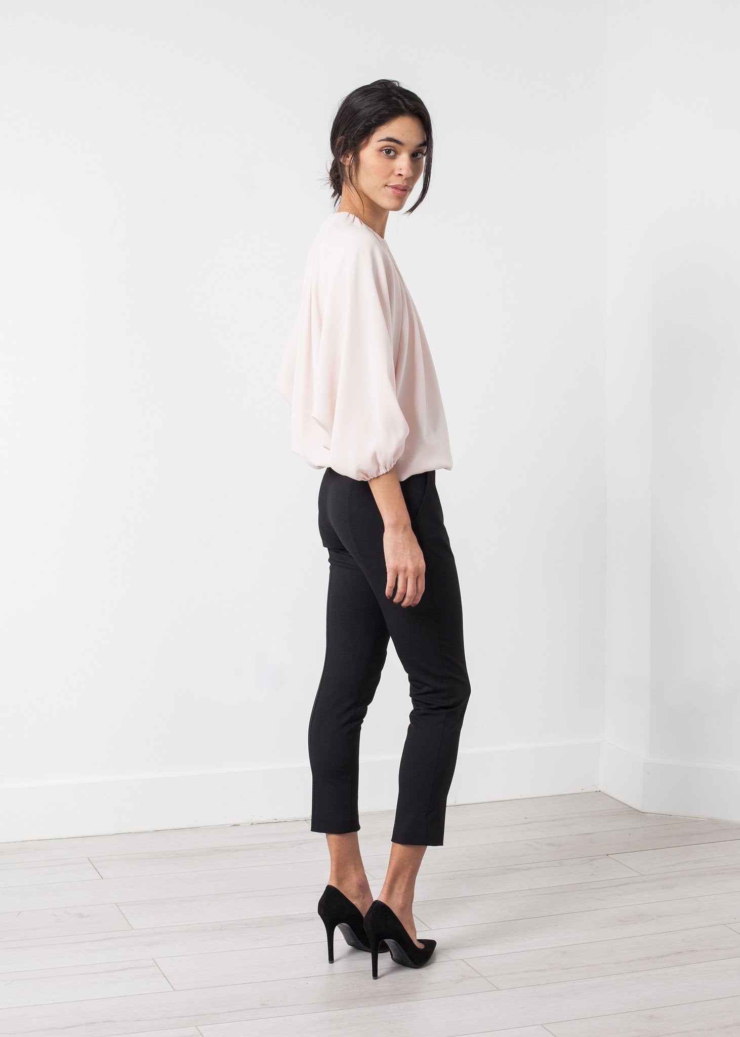 Bubble Peasant Top|women's tops[option1]|[option2]|[option3] - hello