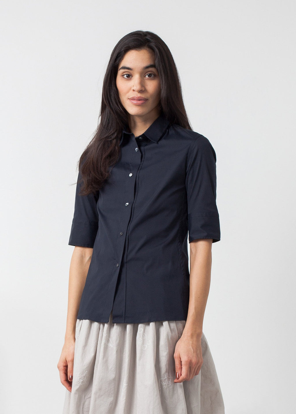 Lena Shirt|women's button-ups[option1]|[option2]|[option3] - hello