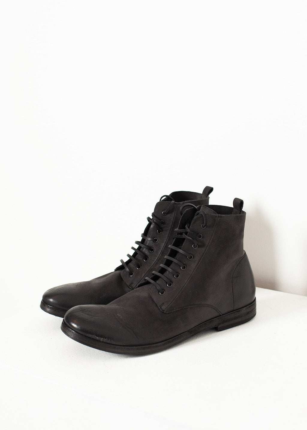 Combat Ankle Boot in Black|men's shoes[option1]|[option2]|[option3] - hello