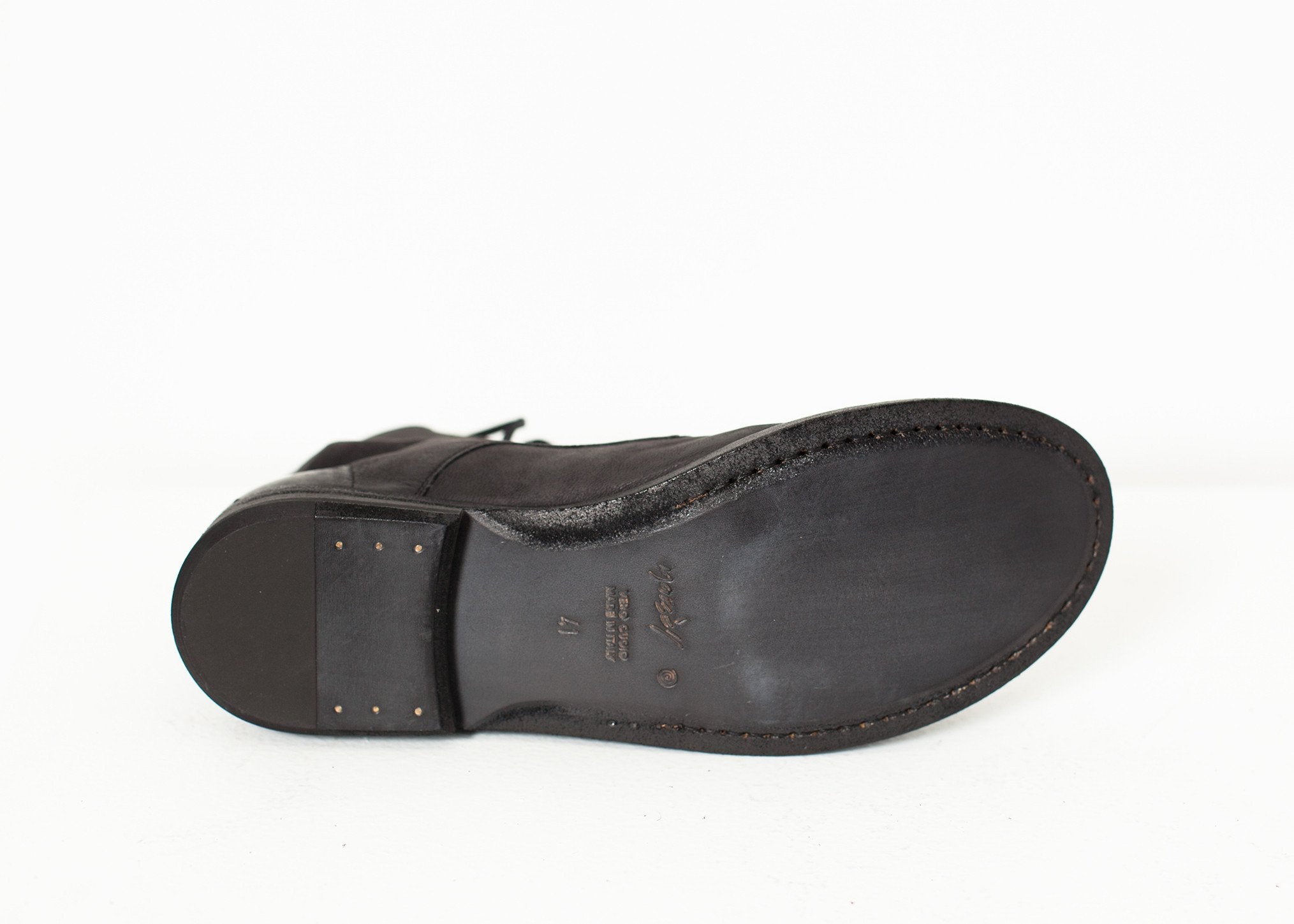 Combat Ankle Boot in Black|men's shoes[option1]|[option2]|[option3] - hello