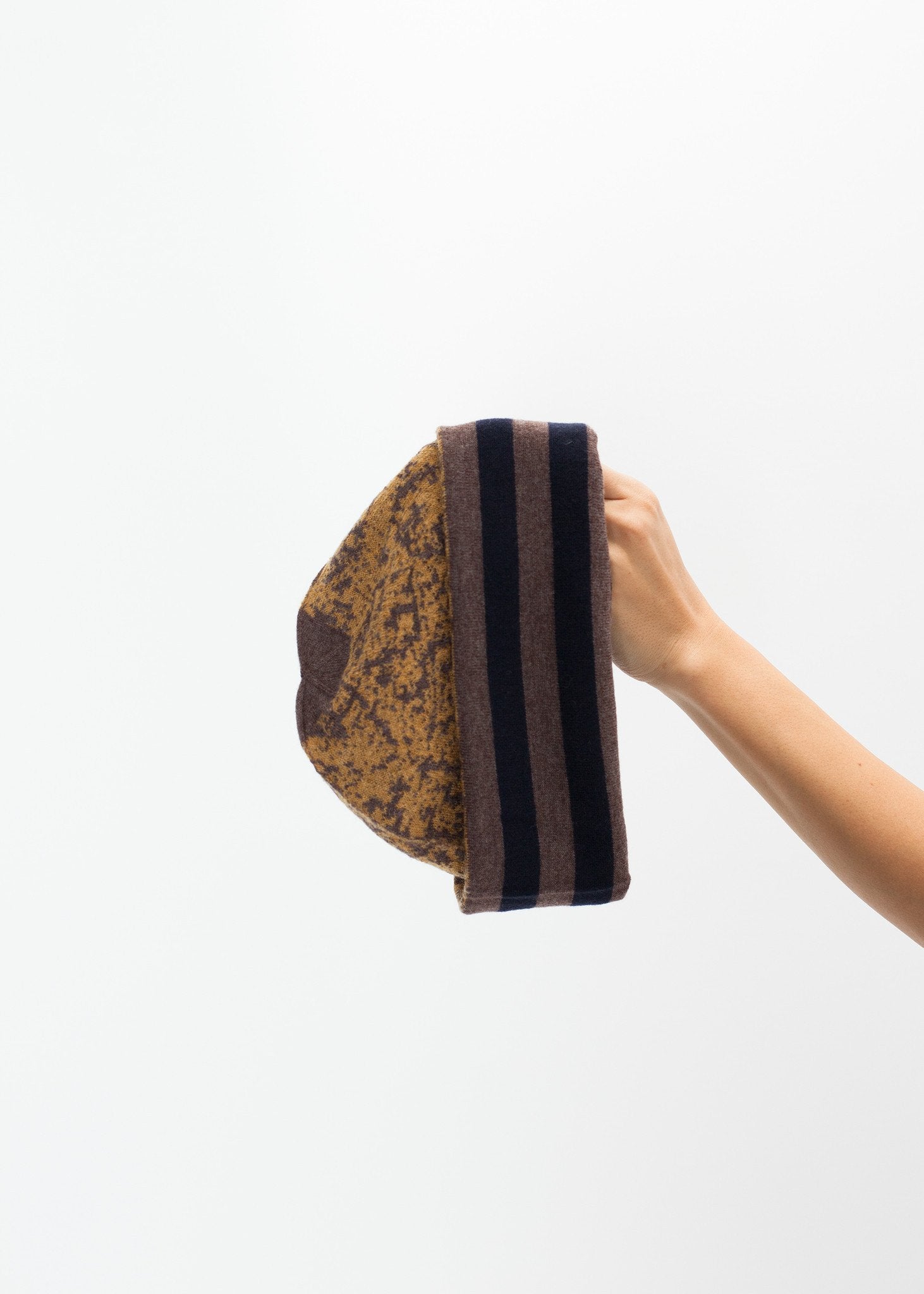 Reversible Beanie in Amber|women's hats[option1]|[option2]|[option3] - hello