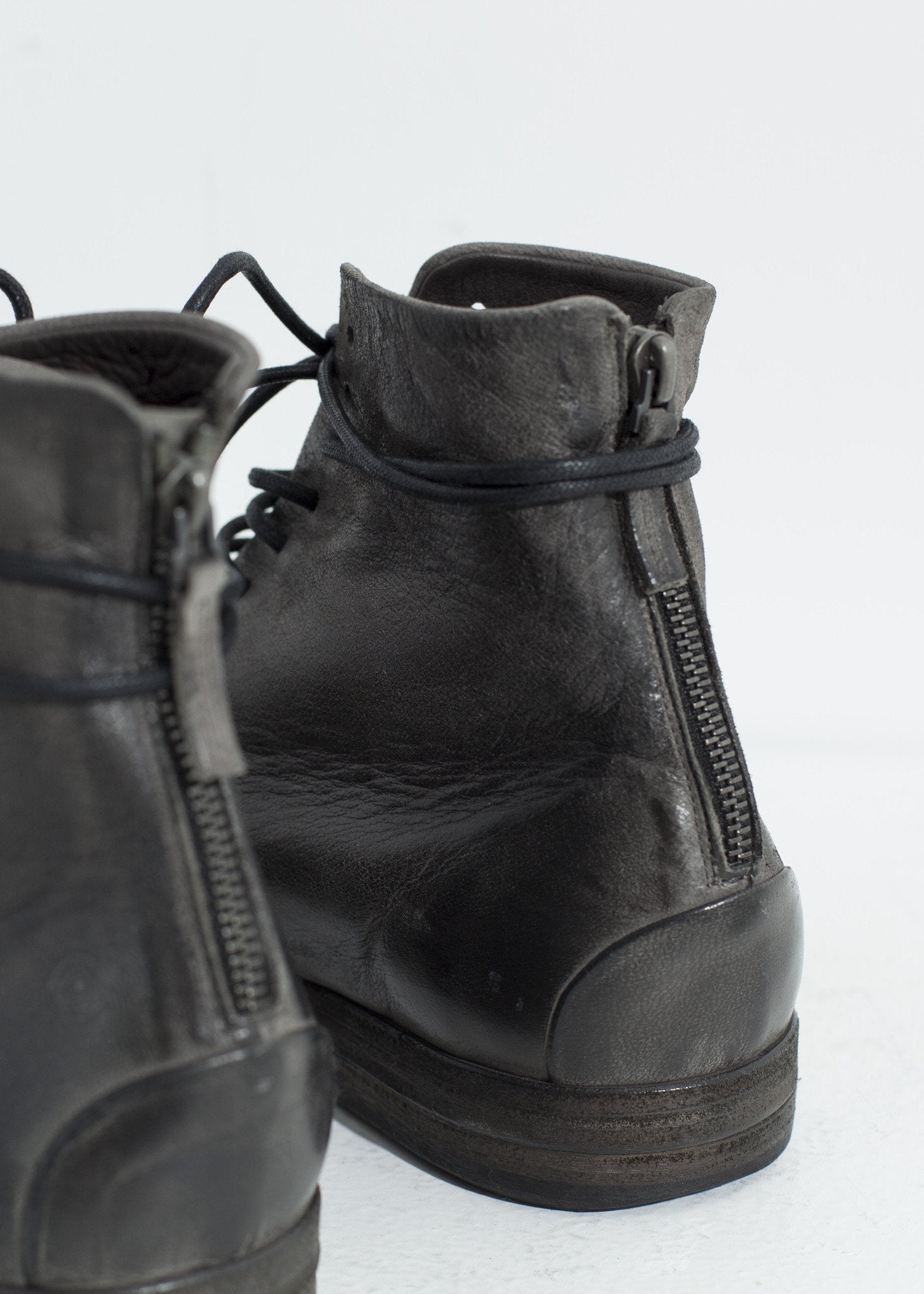 Listello Lace-Up Boot in Slate Grey|men's shoes[option1]|[option2]|[option3] - hello