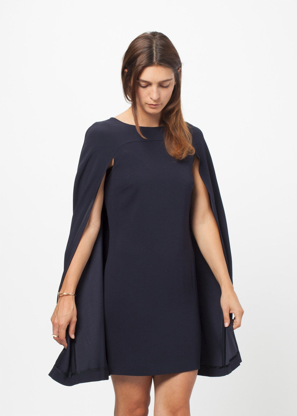 Cape Dress|women's dresses[option1]|[option2]|[option3] - hello