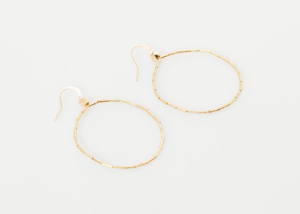 Roberta Hoop Earrings|women's earrings[option1]|[option2]|[option3] - hello