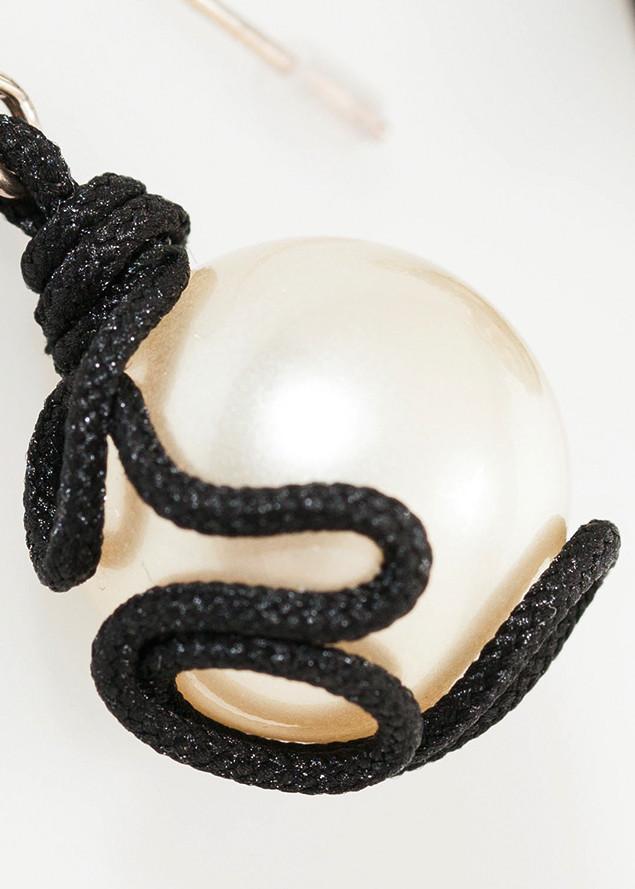 Float Bead Earring in Pearl|women's earrings[option1]|[option2]|[option3] - hello