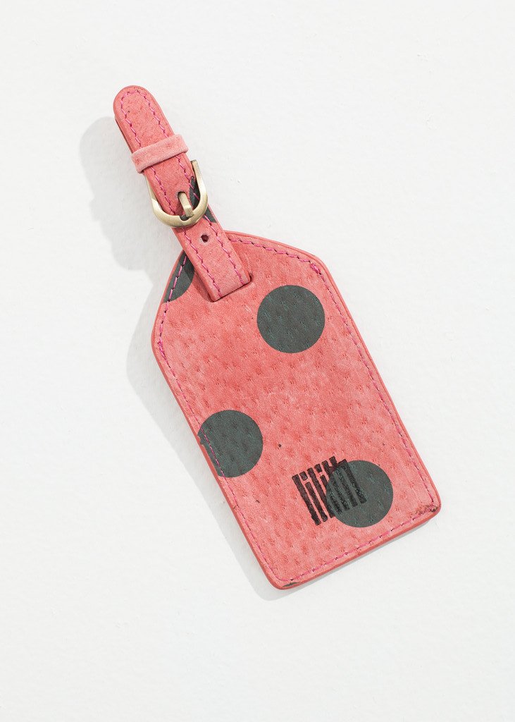 Oscar Luggage Tag in Rose|women's bags[option1]|[option2]|[option3] - hello