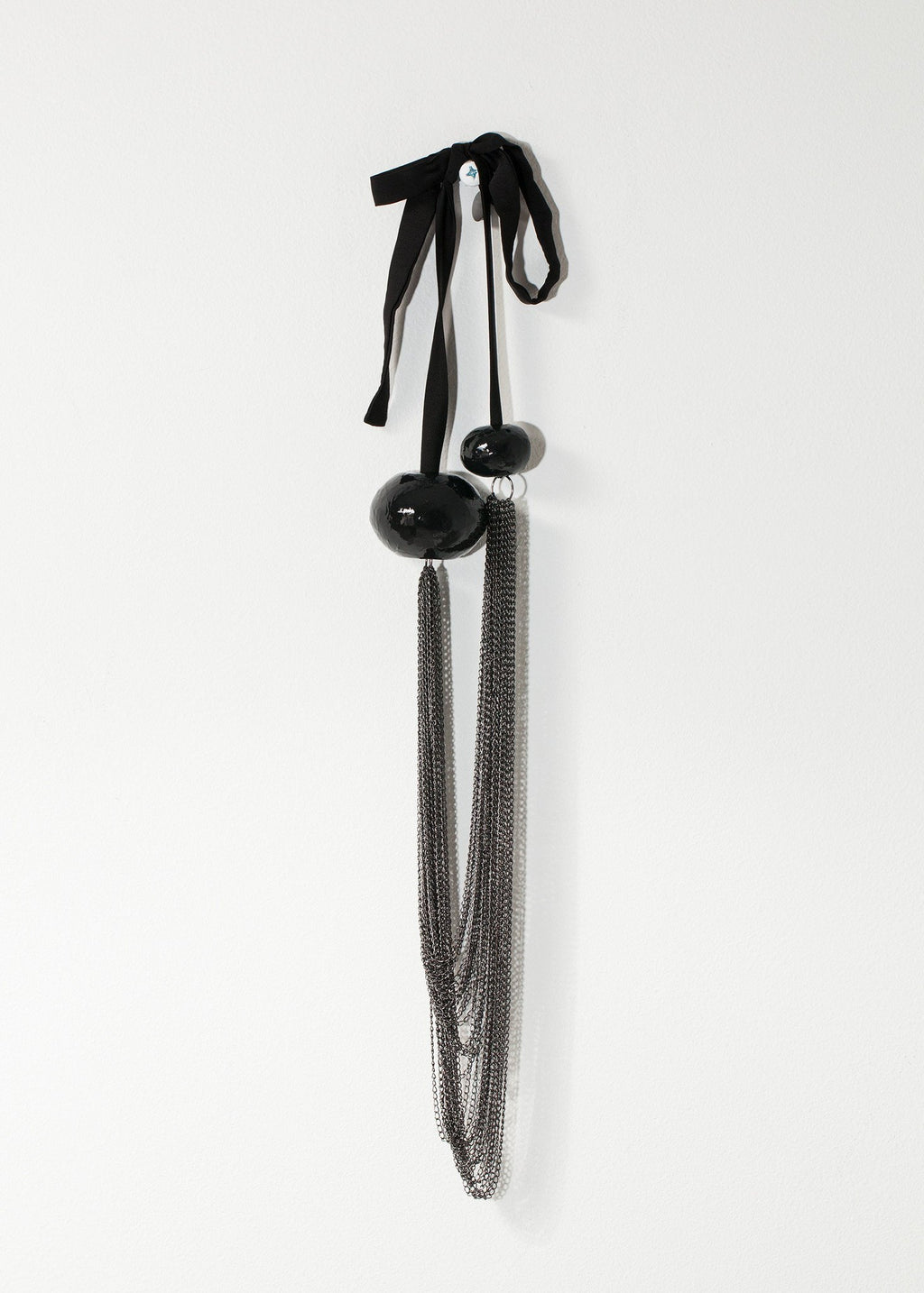 Cascade Necklace in Black|women's necklaces[option1]|[option2]|[option3] - hello